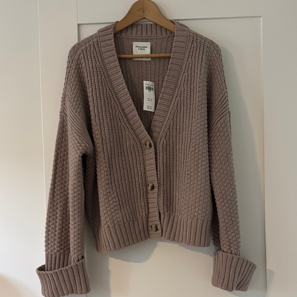 Abercrombie & Fitch Cameron Seed Stitch Cardigan